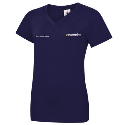 LADIES T-SHIRT (inc Euronics/ Your logo) Thumbnail