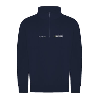 MENS QTR ZIP SWEATER (inc Euronics/ Your Logo/ 1 x Brand Logo) Thumbnail