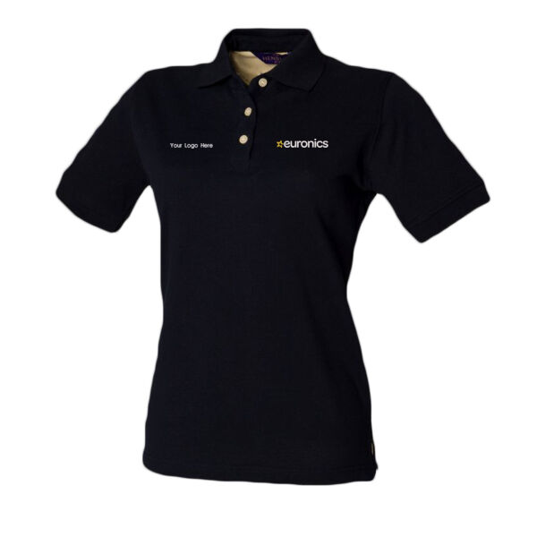 LADIES POLO (inc Euronics/ Your Logo/ 1 x Brand Logo) Thumbnail