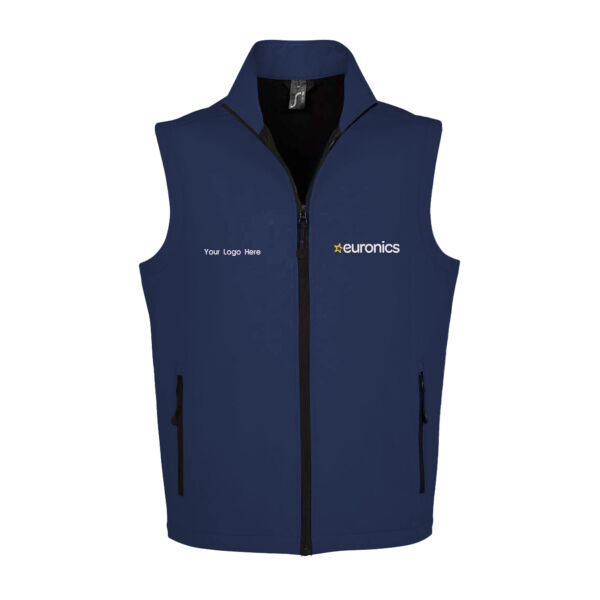 MENS SOFTSHELL GILET (inc Euronics/ Your Logo/ 1 x Brand Logo) Thumbnail