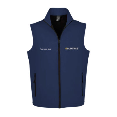 MENS SOFTSHELL GILET (inc Euronics/ Your Logo/ 2 x Brand Logos) Thumbnail