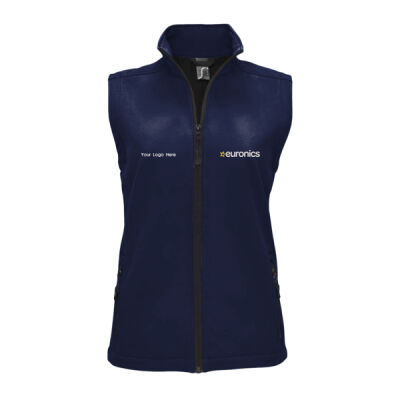 LADIES SOFTSHELL GILET (inc Euronics/ Your Logo/ 1 x Brand Logo) Thumbnail