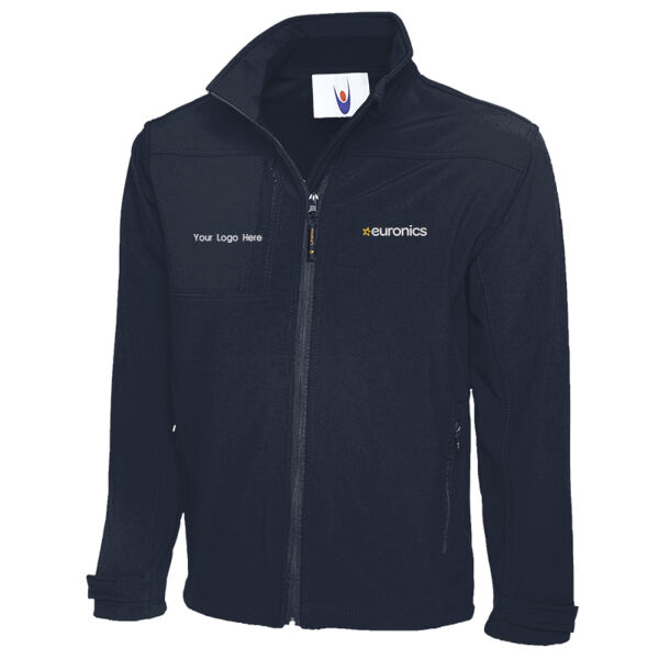 MENS SOFTSHELL (inc Euronics/ Your Logo/ 1 x Brand Logo) Thumbnail