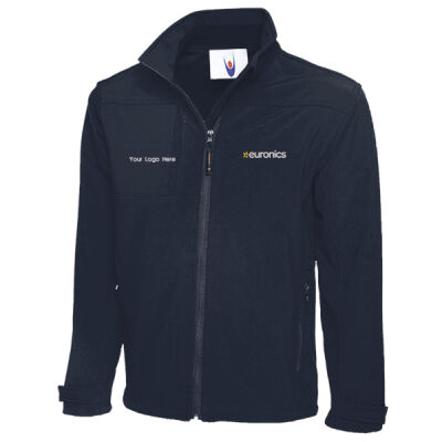 MENS SOFTSHELL (inc Euronics/ Your Logo/ 2 x Brand Logos) Thumbnail