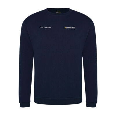 MENS SWEATSHIRT (inc Euronics/ Your Logo/ 2 x Brand Logos) Thumbnail