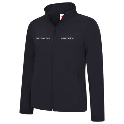 Ladies Softshell Jacket (Inc Your Logo) Thumbnail