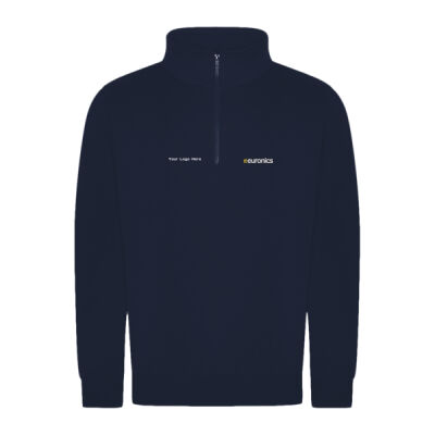 Mens 1/4 Zip Sweater (Inc Your Logo + 2 Brand Logos) Thumbnail