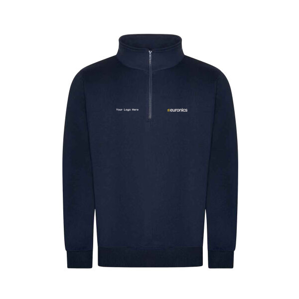 Mens 1/4 Zip Sweater (Inc Your Logo + 2 Brand Logos) Thumbnail